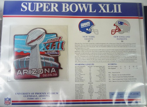 JUEGO de la colección oficial de parches de super bowl de la NFL Super Bowls 1-55 + 50th Ann. - Imagen 13 de 15