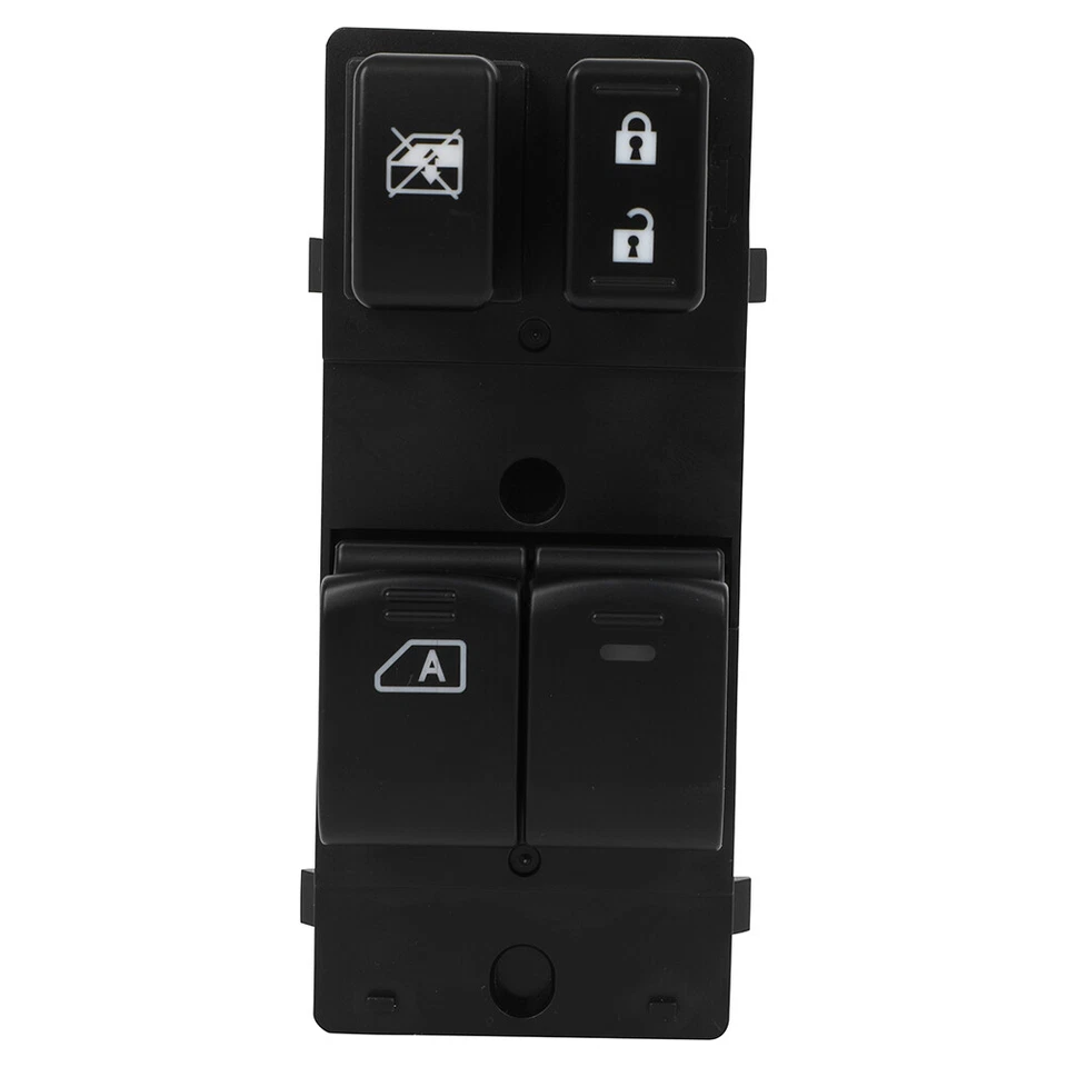 Interruptor de ventana eléctrica botón de control principal para Nissan Frontier 25401ZP50A 2007-2017 Foto 2 de 4