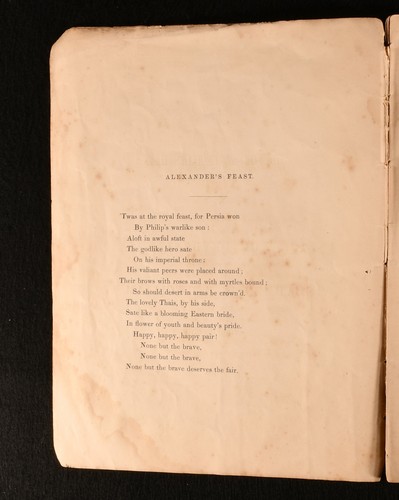1854 Ode on St. Cecilia's Day John Dryden English and Latin Very Scarce - Picture 5 of 11