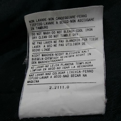Made In Italy Of Benetton Woman’s 38 Black Suit Coat Blazer Jacket Shoulder Pads - Picture 14 of 14