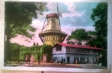 Pocztówka: "POTSDAM - SANSSOUCI" Historyczny Młyn - Sowiet. Strefa okupacyjna