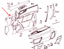 Neu MERCEDES-BENZ CL C216 Vorne Rechts Tür Dichtung A2167270630 OEM Original Neu MERCEDES-BENZ CL C216 Vorne Rechts Tür Dichtung A2167270630 OEM Original