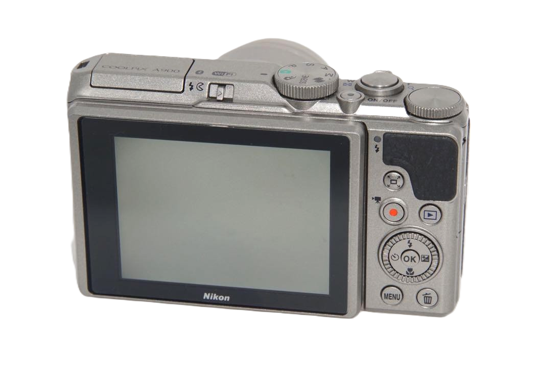 Nikon COOLPIX A900 Digital Camera W. 35x Zoom Lens 20.3MP Silver