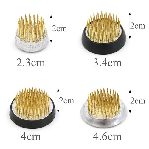 Japanese Ikebana Kenzan Long Rround Needle Flower Frog Pin Prong Arranging Tool - Picture 8 of 17