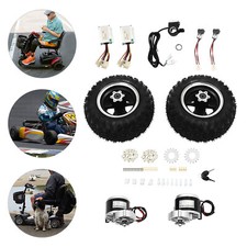 Double Wheel Motor Drive For Electric Cart Scooter Air Wheel Conversion Kit 250W