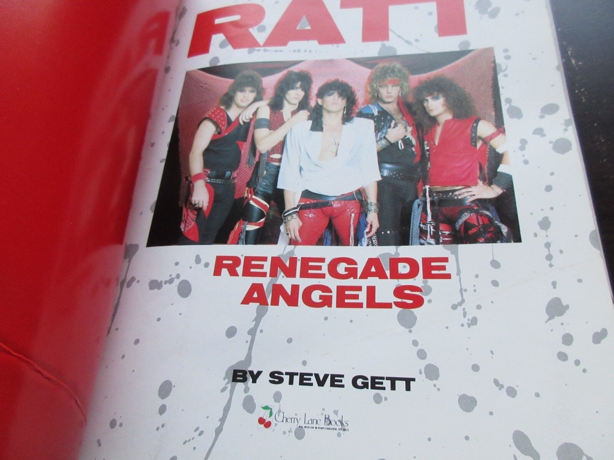 ★レア★ RATT 書籍『Renegade Angels』 (1985年 初版) ☆レア☆ RATT 書籍『Renegade Angels』 (1985年 初版)