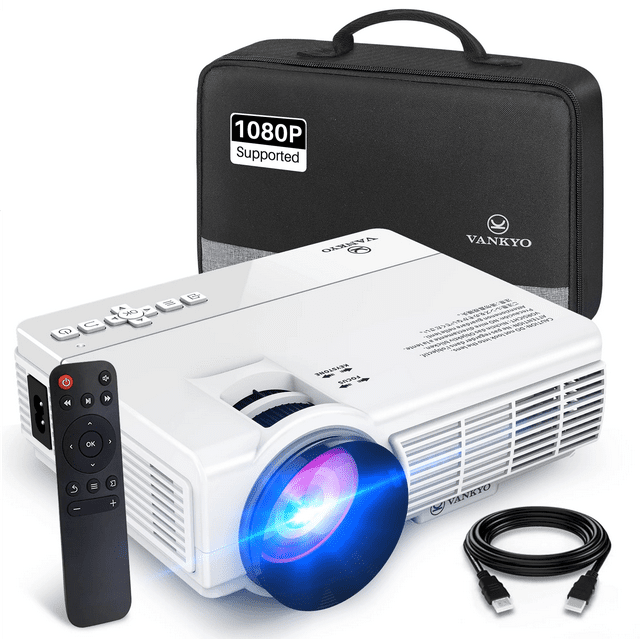 VANKYO Leisure 3 1080P Mini Projector Video Home Theater Cinema 200'' Display-image