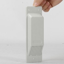 GREY SHIPPING STORAGE CONTAINER AIR VENTS X 10