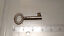Miniaturansicht 4  - antik 1 einzelner Schlüssel Bartschlüssel Eisen Handarbeit L 33mm ⌀ innen 2,9mm 