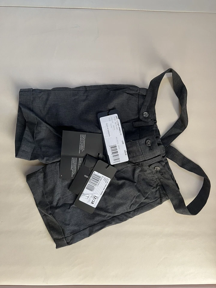 Bermudas para bebé Dolce&Gabbana talla 12/18 auténticas originales nuevas con etiquetas Precio $245