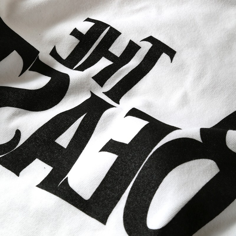 EVA T-Shirt β (WHITE×BLACK) Evangelion RADIO EVA A102 THE BEAST T-Shirt β WHITE × BLACK