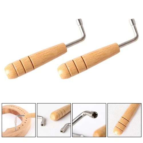  2 Pcs Lyre Tuning Wrench Instrument Accessory Tone Tool Harp Small