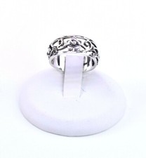 925 Sterling Silver Ring Flower Vines Floral Design Sizes 4.5, 5, 5.5, 6