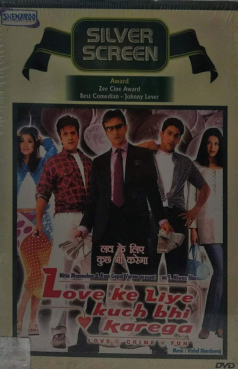 Love Ke Liye Kuchh Bhi Karega DVD SAIF ALI KHAN Sonali