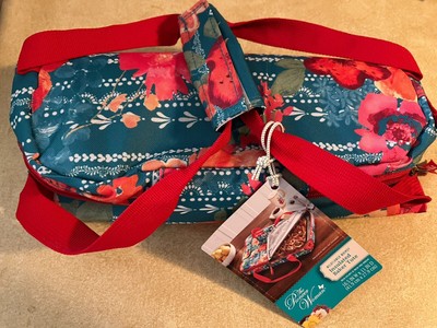 The Pioneer Woman Wildflower Whimsy Insulated Travel Baker Tote 2019 NWT