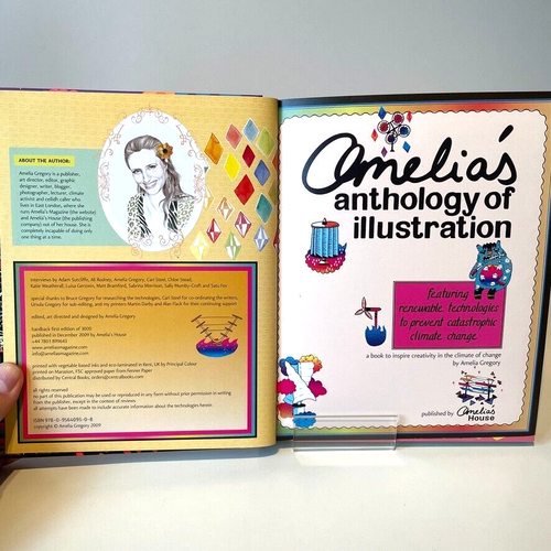 Amelia's Anthology Of Illustration 2009 Hardback First Edition of 3000 copies - Picture 5 of 7