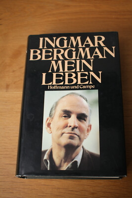 INGMAR BERGMAN Mein Leben 1987 Hoffman & Campe Pappband mit Schutzumschlag.   