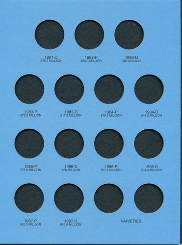 Whitman Münzordner 9040 Washington Quarter #3 1965-1987 Album/Buch 25 Cent - Bild 5 von 5