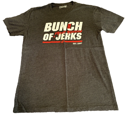 Carolina Hurricanes Bunch of Front Running Jerks T-Shirt Est. 1997