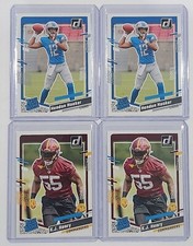 (4) 2023 Donruss RATED ROOKIE Cards - HENDON HOOKER RC + K.J. HENRY RC