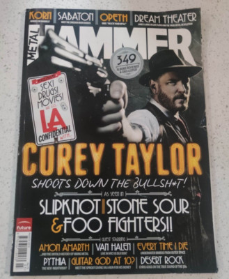 METAL HAMMER 2012 Mar COREY TAYLOR/Amon Amarth/Van Halen/Pythia/Opeth/Korn/ETID