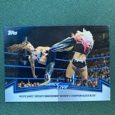 2018 Topps WWE Women's Division Matches & Moments #SDL6 Alexa Bliss/Mickie James