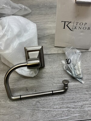 Top Knobs Stratton Bath Tissue Hook STK4BSN