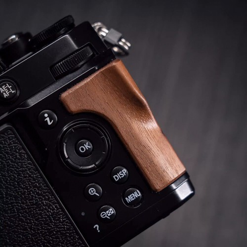 Wooden Finger Handle Grip Thumb Up Grip glue-free for Nikon ZF Camera - Picture 14 of 15