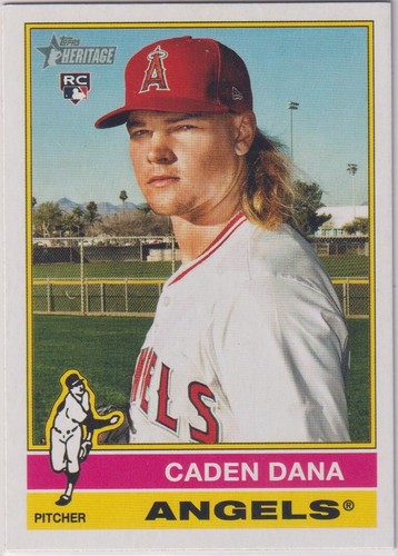 2025 Topps Heritage #378 Caden Dana | Baseball Card
