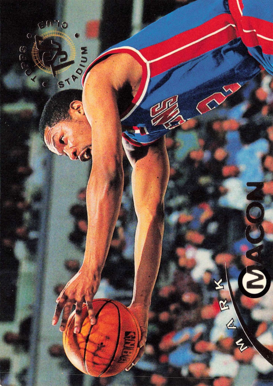 Mark Macon 1994 Stadium Club #61 Detroit Pistons