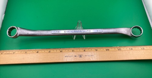 SK Lectrolite ALLOY B-2224 Box Wrench 11/16”x3/4” 12 Point Beautiful Condition - 第 1/7 張圖片