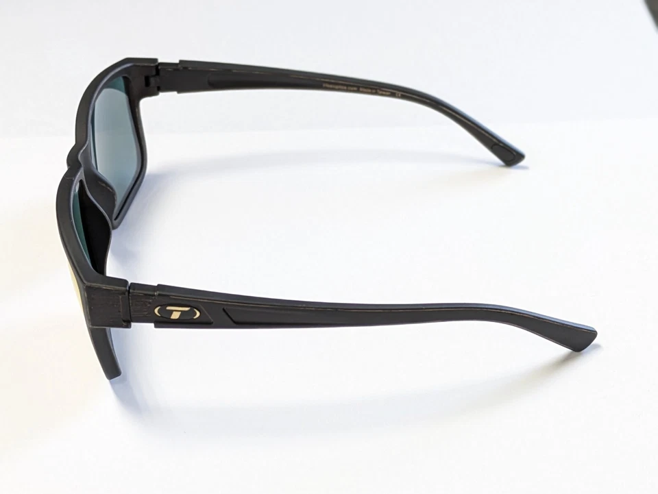 Tifosi Hagen XL Sunglasses Antique Bronze, Smoke Polarized/Red Mirror Lens, #315 - Image 2 of 4