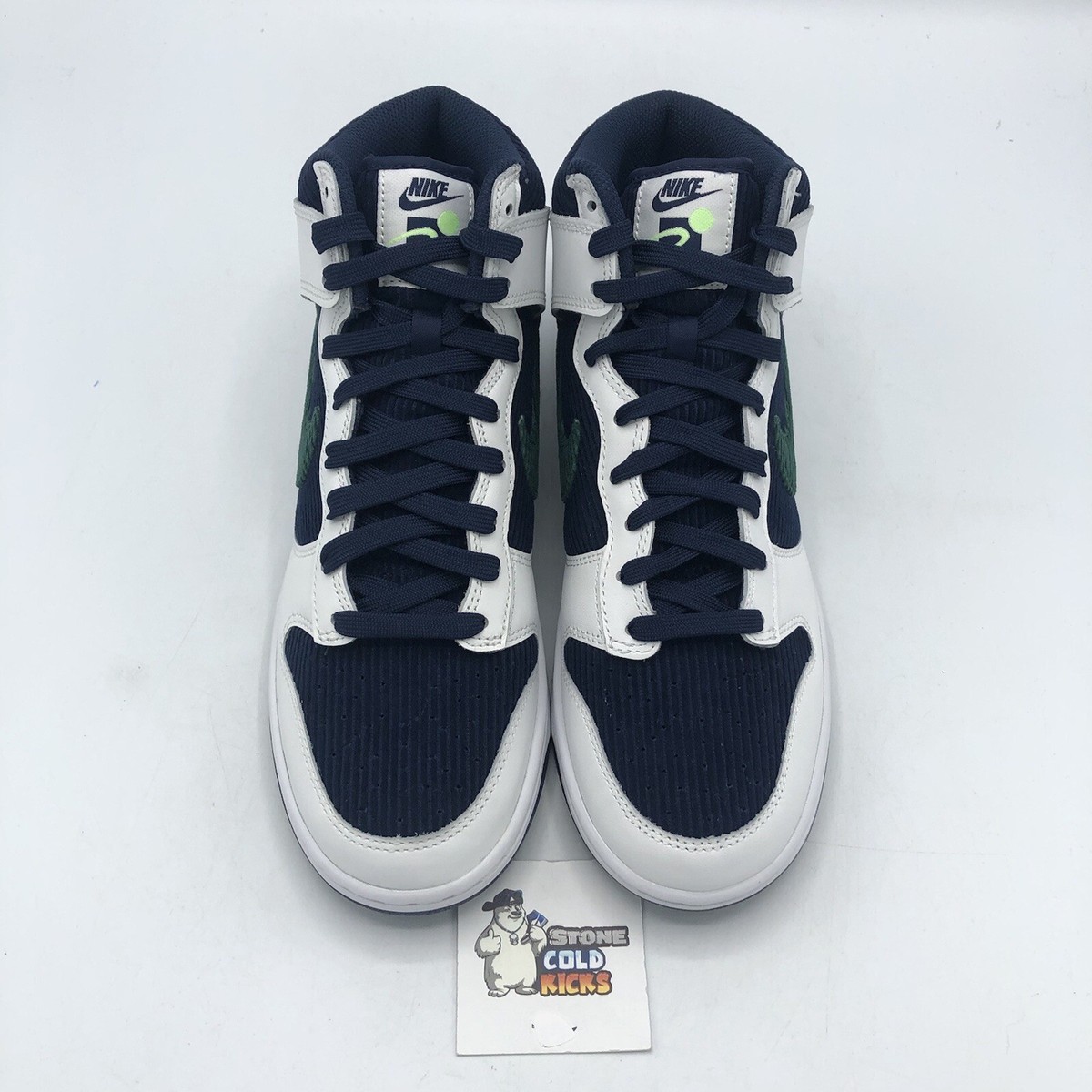 Nike Dunk High Premium EMB Sports Specialties White Navy DH0953