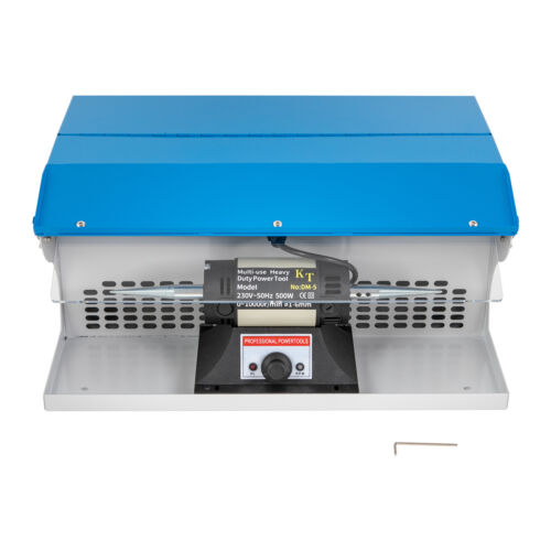 Dust Collector Bench Jewelry Polisher Polishing Buffing Machine 500W 230V - Picture 6 of 12