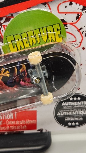 Tech Deck - CREATURE, Ultra Rare, Target (Steeze Series) - 96mm Finger Board NEW - Picture 2 of 2