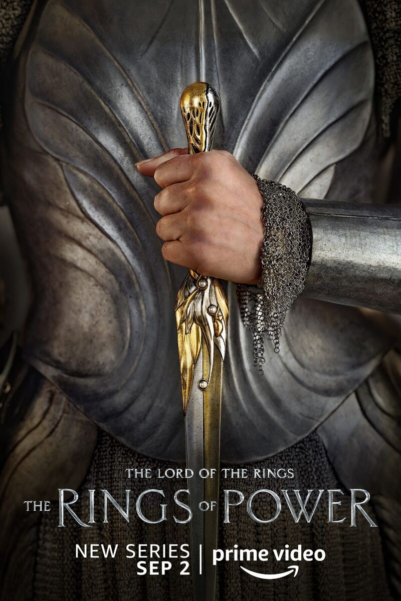 2022 The Lord Of The Rings The Rings Of Power Movie Poster 11X17 Tyra Oren  🍿