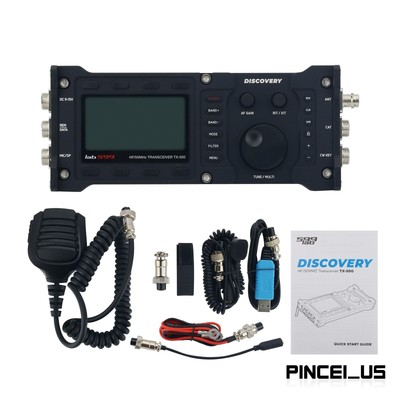 Discovery Lab599 TX-500 10W 50MHz Portable HF Transceiver All Mode Transceiver