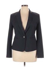 Ann Taylor Women Gray Blazer 12