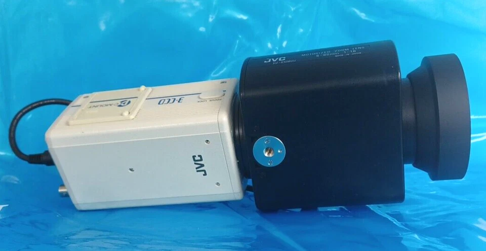 JVC 3-CCD Color Video Camera C-Mount W/O Lens KY-F55B+JVC HZ-610MDU - Image 3 of 4