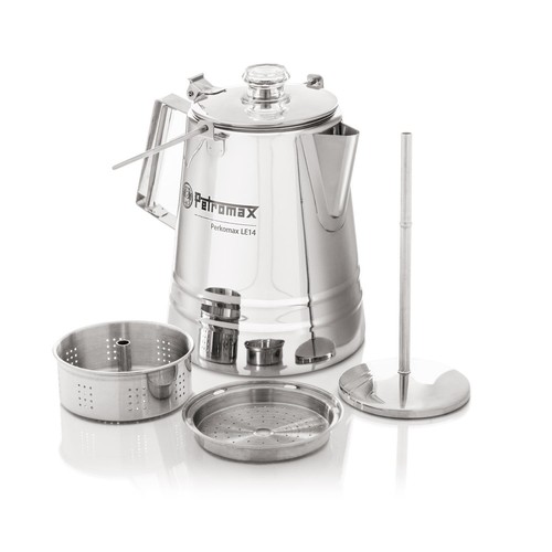 Petromax Perkomax Stainless Steel Percolator for Coffee & Tea - 1.5 Litres - Picture 2 of 7
