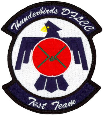 USAF 416th FLIGHT TEST SQUADRON THUNDERBIRDS DIGITAL FLIGHT CONTROL COMPUT PATCH