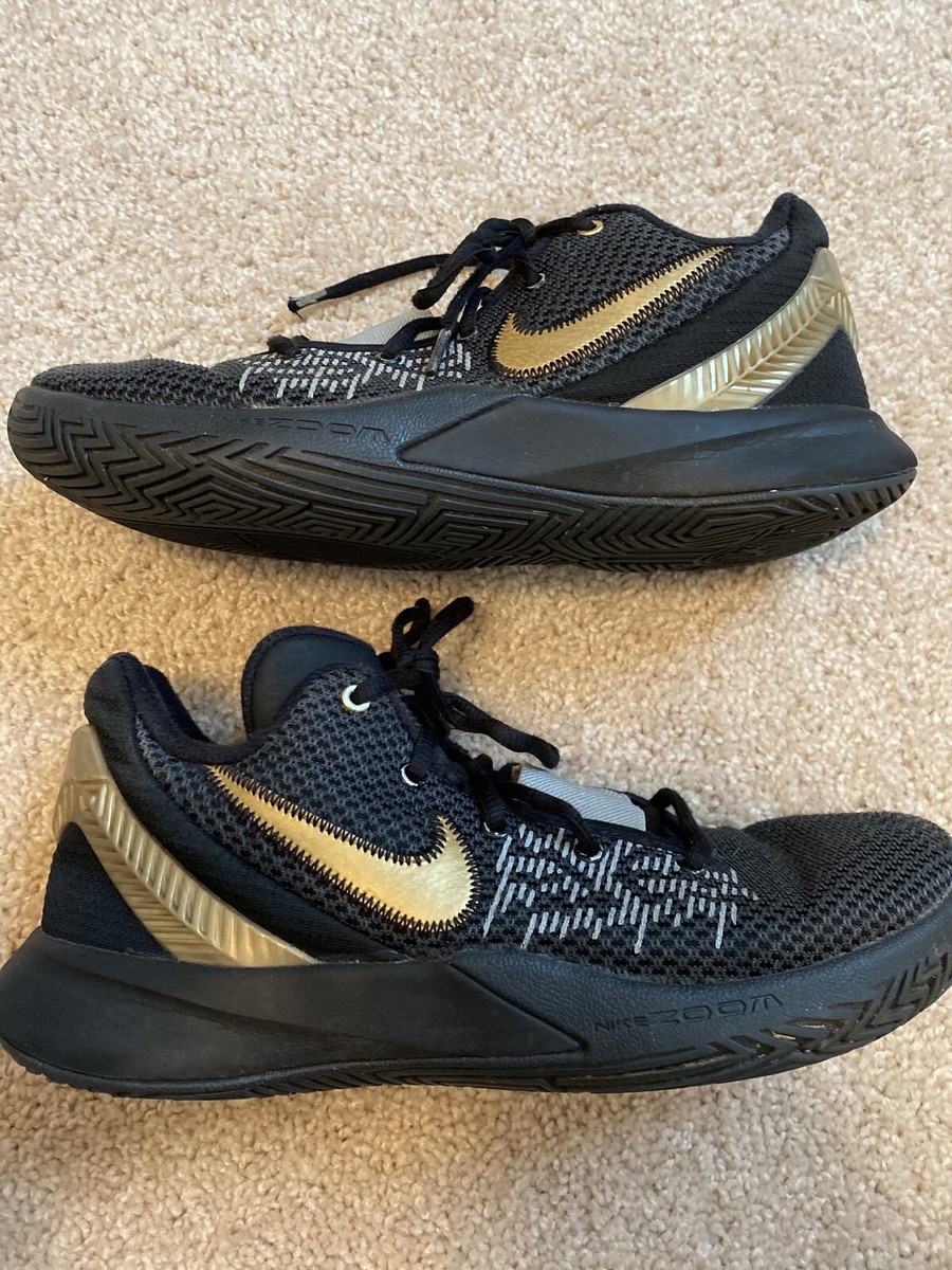 kyrie irving flytrap 2 black and gold