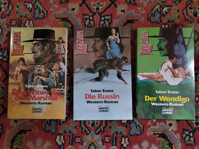 Tabor Evans 3 Taschenbücher Longarm
