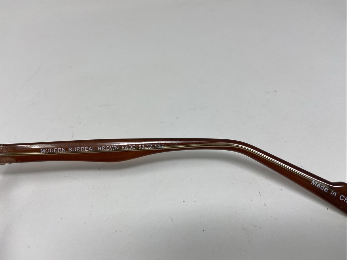 MODERN EYEWEAR SURREAL BROWN FADE CRYSTAL 53/17/145 