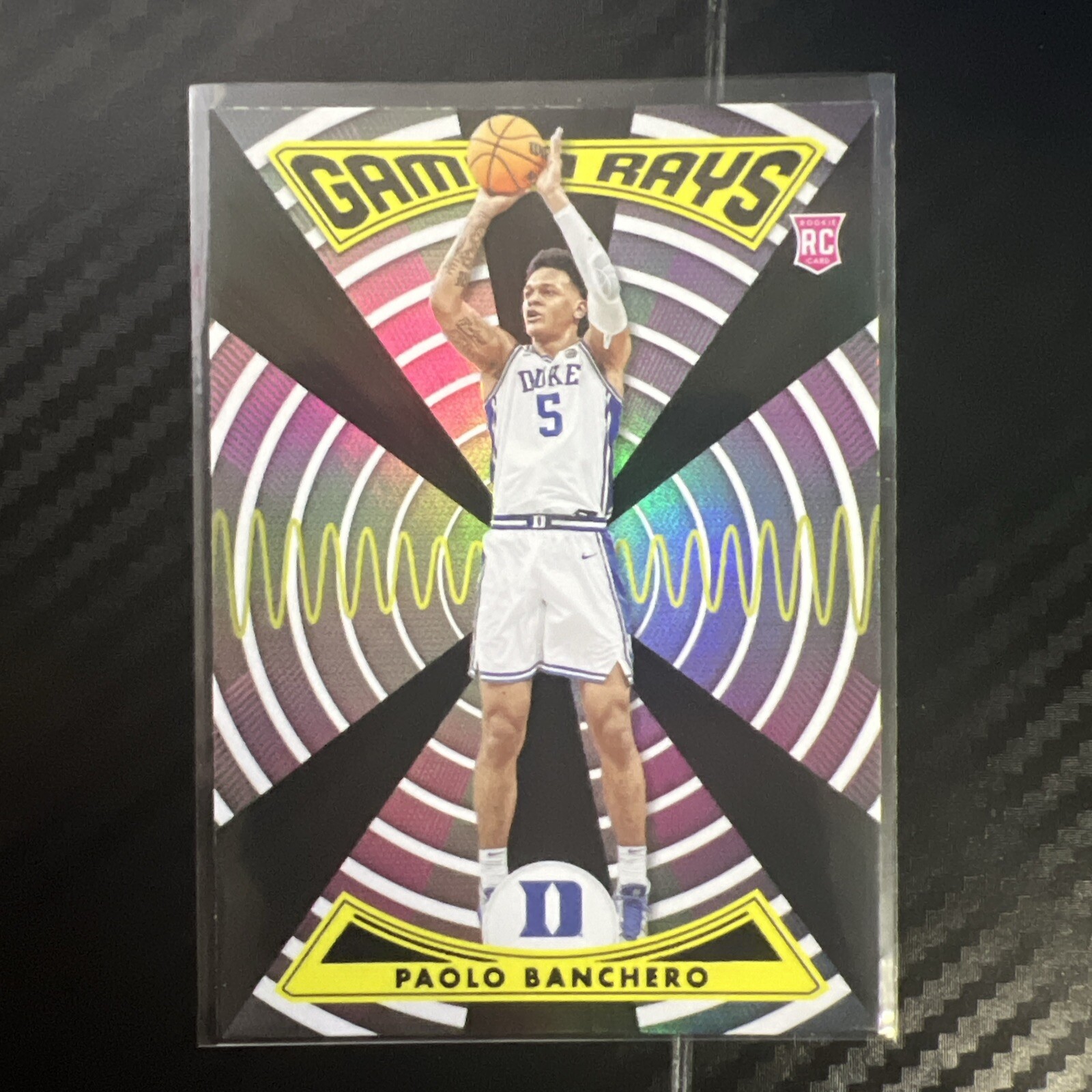 2022-23 CHRONICLES DP #ZG-P PAOLO BANCHERO "GAMMA RAYS" BLACK RC MARLINS 092223