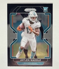 2021 PANINI CHRONICLES PRIZM JAYLEN WADDLE RC BLACK PRIZM ROOKIE PB-10