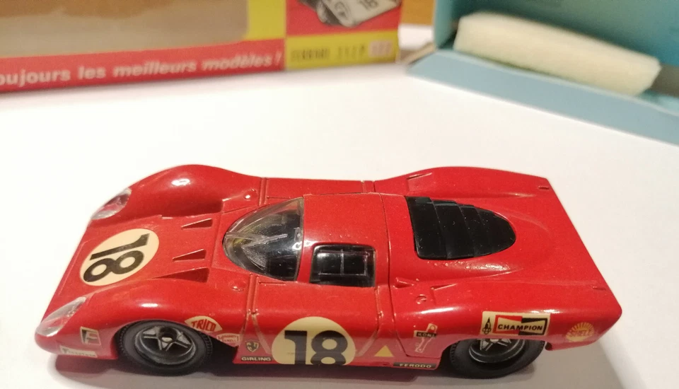 Solido Serie 100 art.177 Ferrari 312 P con scatola origin. Perfetto. Come nuovo. - Immagine 4 di 4
