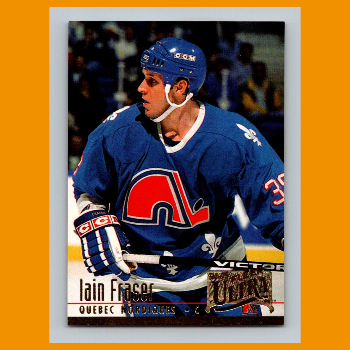 Iain Fraser #174 1994 Fleer Ultra Quebec Nordiques Hockey Card NHL