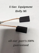 Hobart Mixer brush  A200 20qt 1 set of 2 Motor brushes  new hobart  # 65239