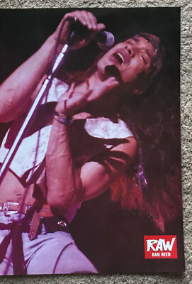 DAN REED - 1989 Full page UK magazine poster